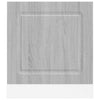 Kalmar Tacue Spülmaschinenblende grau 60x1,5x67cm