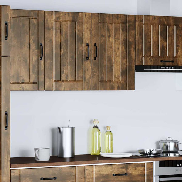 Küchenwandschrank Lucca Armie aus Räuchereiche