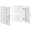 Küchenwandschrank Lucca Armie mit weißer Glastür