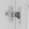 Küchenwandschrank Lucca Armie mit weißer Glastür