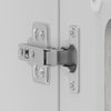 Grauer Küchenwandschrank mit Glastüren Lucca Armie (Sonoma)