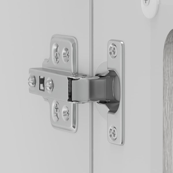 Grauer Küchenwandschrank mit Glastüren Lucca Armie (Sonoma)
