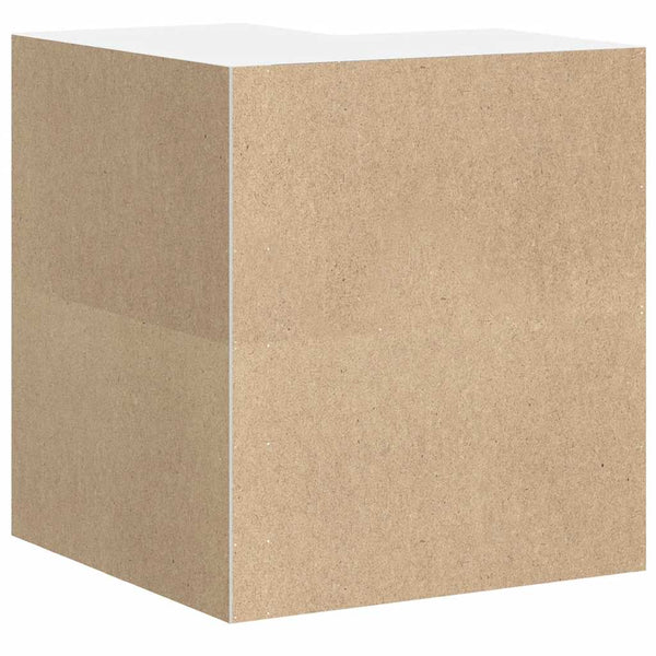 Weißer Küchen-Eckhängeschrank Lucca Armie (konstruiertes Holz)