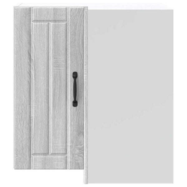 Grauer Küchen-Eckschrank Lucca Armie (Sonoma-Holzoptik)
