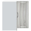 Grauer Küchen-Eckschrank Lucca Armie (Sonoma-Holzoptik)