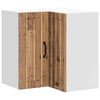 Küchen-Eckschrank Lucca Armie aus Altholz (Holz)