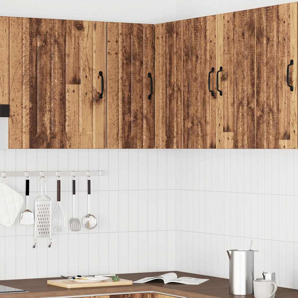 Küchen-Eckschrank Lucca Armie aus Altholz (Holz)