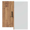 Küchen-Eckschrank Lucca Armie aus Altholz (Holz)