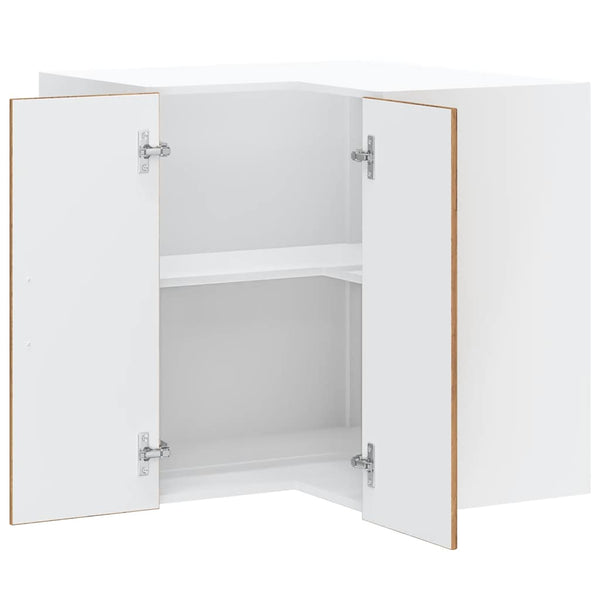 Küchen-Eckschrank Lucca Armie aus Altholz (Holz)