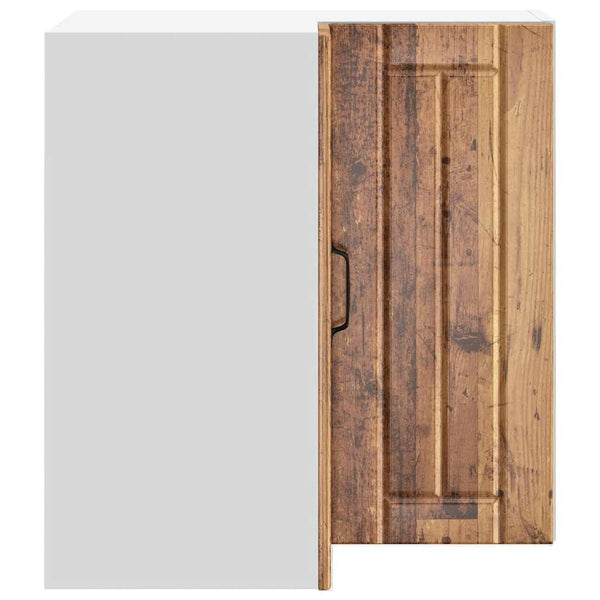 Küchen-Eckschrank Lucca Armie aus Altholz (Holz)