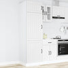 Weißer Küchenschrank Lucca Armie (Holzdesign)