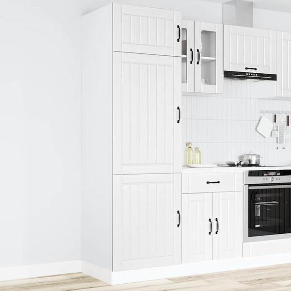 Weißer Küchenschrank Lucca Armie (Holzdesign)