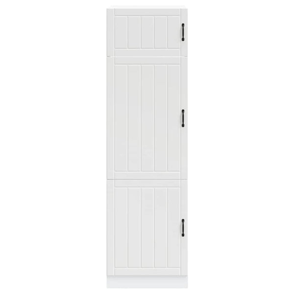 Weißer Küchenschrank Lucca Armie (Holzdesign)