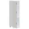Weißer Küchenschrank Lucca Armie (Holzdesign)