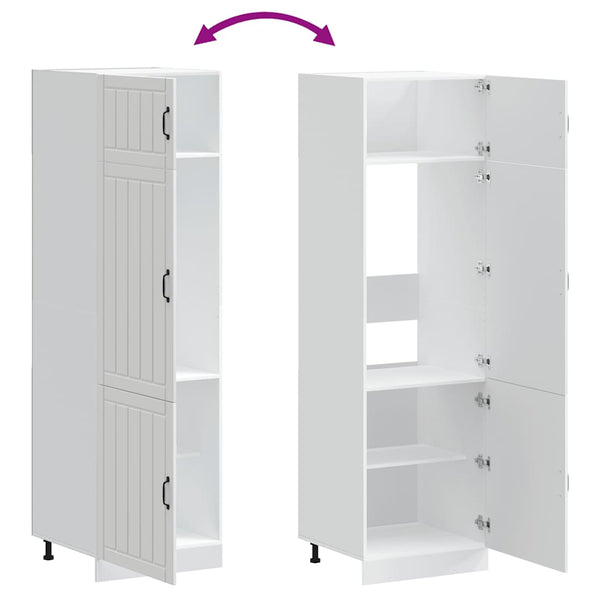 Weißer Küchenschrank Lucca Armie (Holzdesign)