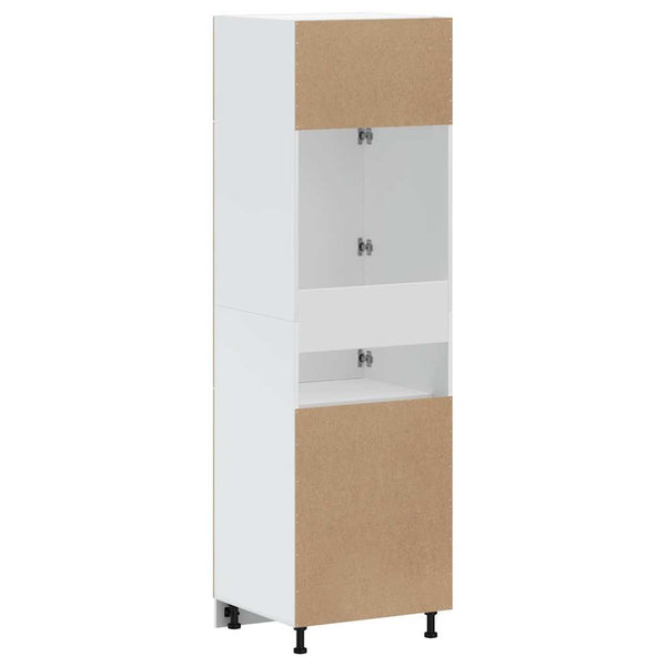 Grauer Küchenschrank Lucca Armie (Beton, Holzoptik)