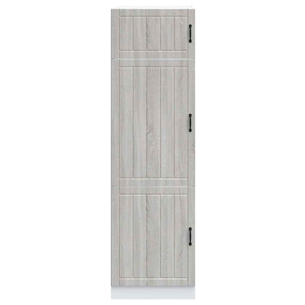Grauer Küchenschrank Lucca Armie (Sonoma designed wood)