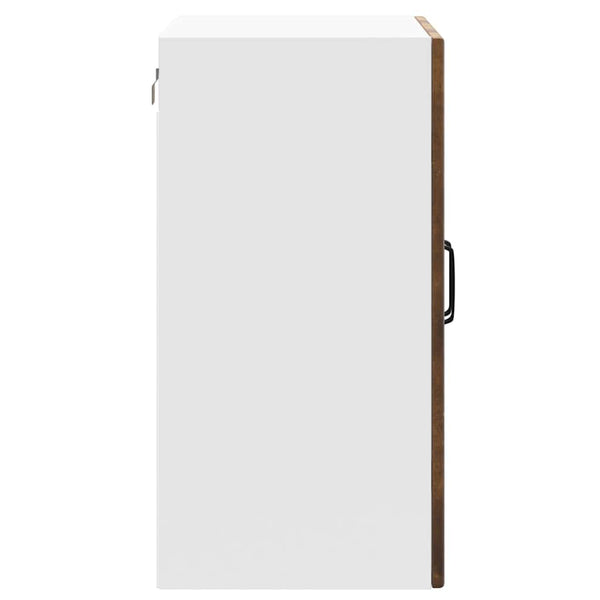 Küchen-Hängeschrank Armie (mit Glastür Lucca) Rauchereiche