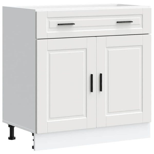 Unterschrank Küche Porto Cristofie Weiß (Holz-Design)