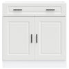 Unterschrank Küche Porto Cristofie Weiß (Holz-Design)