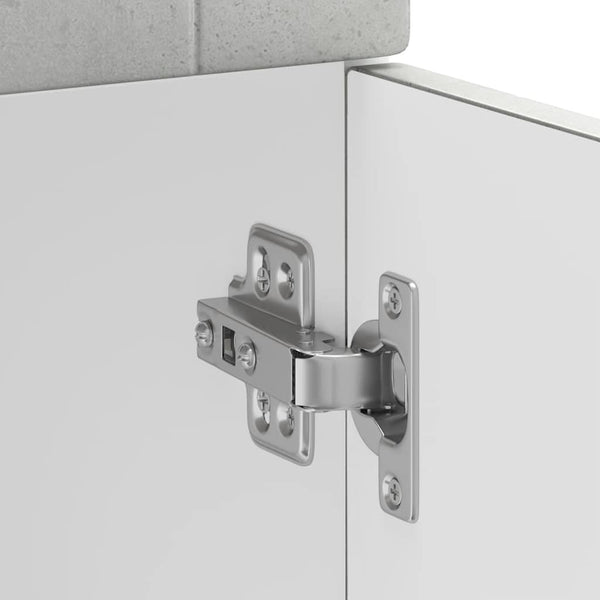 Grauer Unterschrank für die Küche Cristofie Beton (Holzoptik)