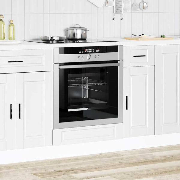Weißer Ofenschrank Porto Cristofie (Holz)