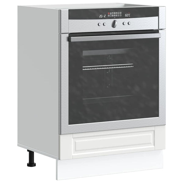 Weißer Ofenschrank Porto Cristofie (Holz)