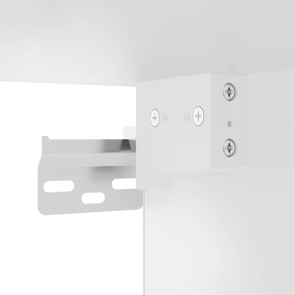 Cristofie Küchenoberschrank in Schwarz (mit Portoglas-Tür)