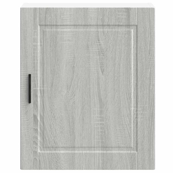 Graue Küchenoberschränke Cristofie (2 Stück Porto Sonoma Holzdesign)