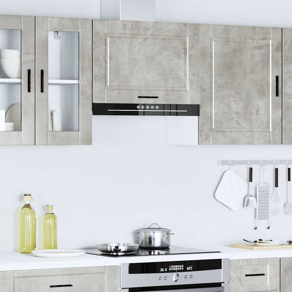 Küchenwandschrank Porto Cristofie, grau (Holzdesign)