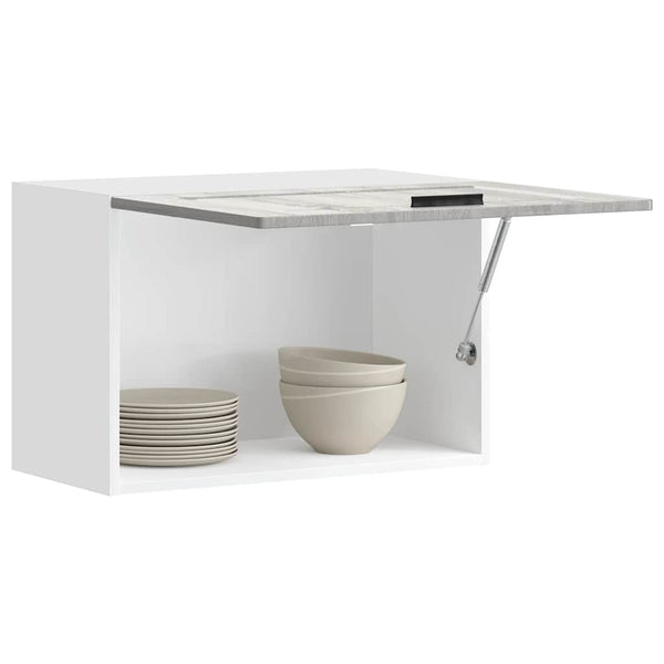 Grauer Küchenwandschrank Porto Cristofie (Holzmaterial)