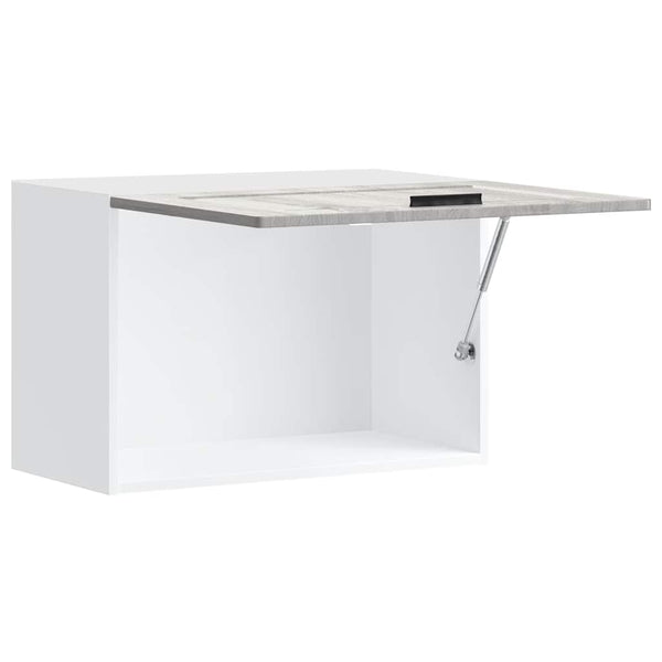 Grauer Küchenwandschrank Porto Cristofie (Holzmaterial)
