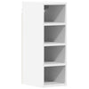 Weißer Wandschrank Pompilas 20x29,5x60cm (Spanplatte)