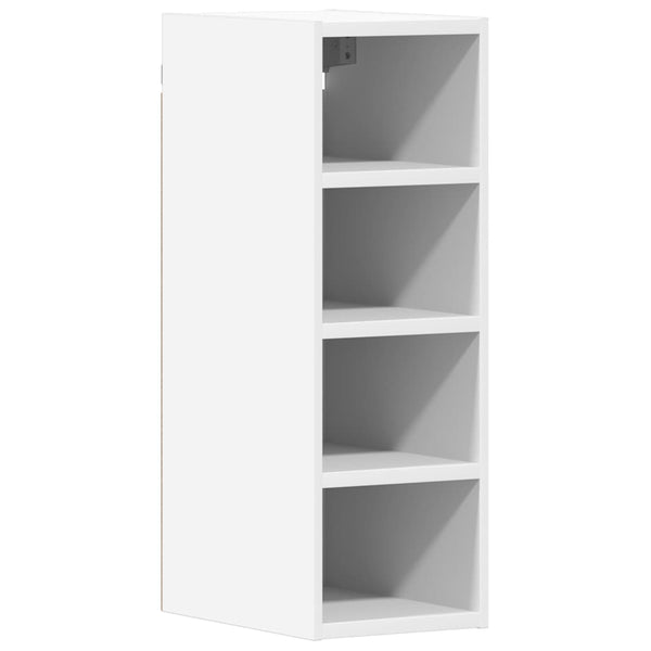 Weißer Wandschrank Pompilas 20x29,5x60cm (Spanplatte)