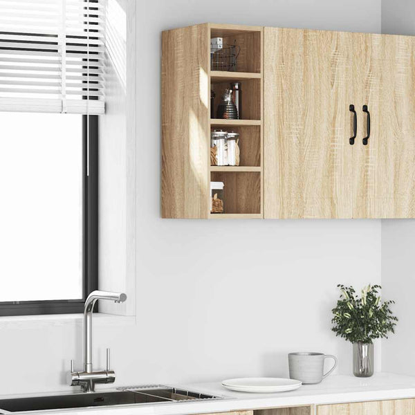 Sonoma-Eiche Hängeschrank Pompilas 20x29,5x60cm (Spanplatte)