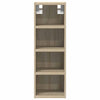 Sonoma-Eiche Hängeschrank Pompilas 20x29,5x60cm (Spanplatte)