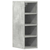 Betongrauer Wandschrank Pompilas 20x29,5x60cm (Spanplatte)