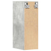 Betongrauer Wandschrank Pompilas 20x29,5x60cm (Spanplatte)