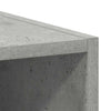 Betongrauer Wandschrank Pompilas 20x29,5x60cm (Spanplatte)