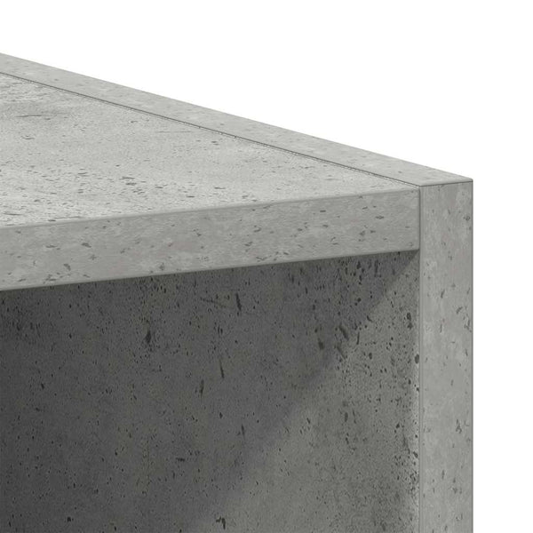 Betongrauer Wandschrank Pompilas 20x29,5x60cm (Spanplatte)