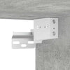 Betongrauer Wandschrank Pompilas 20x29,5x60cm (Spanplatte)