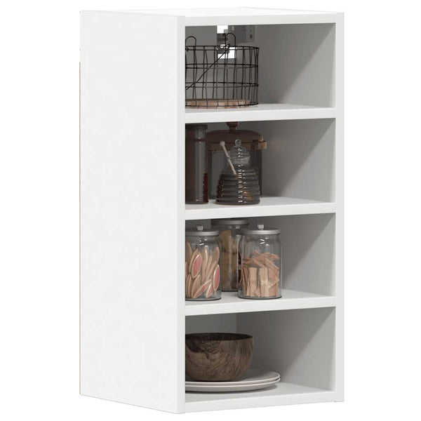 Weißer Wandschrank Pompilas 30x29,5x60cm (Spanplatte)