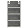 Wandhängeschrank Pompilas 30x29,5x60cm, Betongrau (Spanplatte)