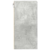 Wandhängeschrank Pompilas 30x29,5x60cm, Betongrau (Spanplatte)