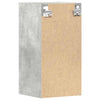 Wandhängeschrank Pompilas 30x29,5x60cm, Betongrau (Spanplatte)