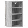 Grauer Hängeschrank Pompilas 30x29,5x60cm (Holz)