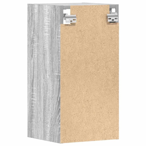 Grauer Hängeschrank Pompilas 30x29,5x60cm (Holz)