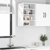 Weißer Wandschrank Pompilas 40x29,5x60cm (Spanplatte)