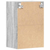 Grauer Hängeschrank Pompilas 40x29,5x60cm (Holz)