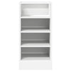 Weißer Unterschrank Pompilas 40x44,5x81,5cm (Spanplatte)